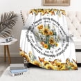 thumbnail image 2 of Yibo Inspirational Gifts for Women Mom Wife Blanket Flannel Soft and Comfortable Anti-static Bed Sofa Blanket, 2 of 7