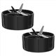 thumbnail image 1 of 2 Pack Replacement Cross Blade Parts for Magic 250W Blender MB1001, 1 of 5