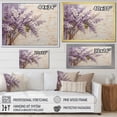 thumbnail image 4 of Designart "Melody Of Blooming Lilacs V" Lilacs Floater Framed Canvas Wall Art, 4 of 5