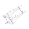 thumbnail image 4 of Yuarrent Soporte para cuchillos resistente a impactos, soporte de exhibición para el hogar anticorrosión y no deformable, pantalla de 360° Almacenamiento y organización del hogar, 4 of 6