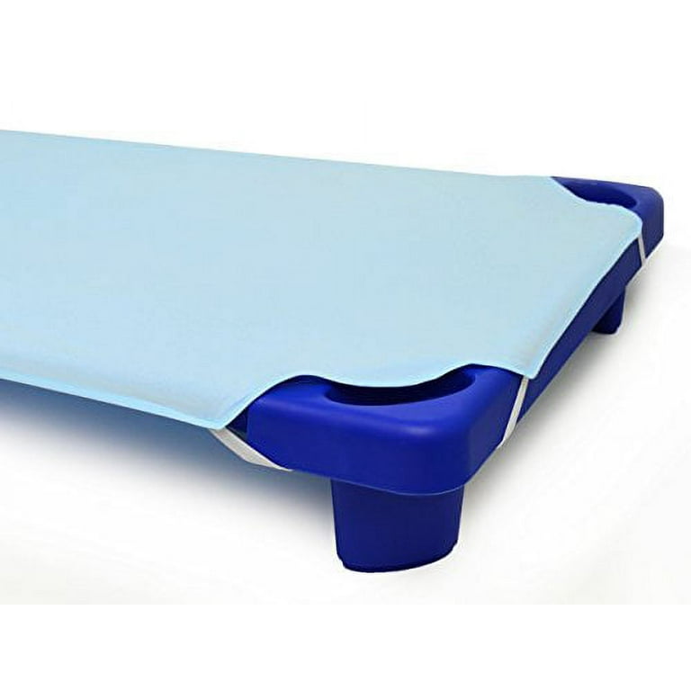 Blue 2025 cot sheets