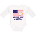 thumbnail image 3 of Inktastic Military Homecoming Welcome Home Daddy Boys or Girls Long Sleeve Baby Bodysuit, 3 of 5