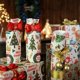 thumbnail image 2 of Envoltorios de regalo navideños de alce y Papá Noel, envoltorios de regalo fáciles de doblar para Navidad, cumpleaños, bodas, 2 of 4