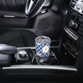 thumbnail image 6 of Blue Checkered Flowers Stainless Steel Insulated Tumbler 20 Oz Coffee Mug Travel Cup Water Bottle With Lid Straw, 6 of 6