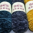 thumbnail image 7 of SPRING PARK Knitting Crochet Pleuche Velvet Thread Hand Woven Yarn DIY Sewing Accessories, 7 of 7