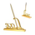 thumbnail image 4 of EeaseCA Wedding Signing Pen with Plated Metal Love Holder Party Pen Set (Golden), 4 of 4