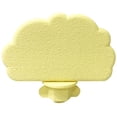 thumbnail image 2 of Cloud-Shaped Parrot Grinding Perch – Washable Bird Nail Care Platform with Screw Lock, Natural Cage Accessory for Parakeets, Lovebirds, Cockatiels, L, Light Yellow, 2 of 9
