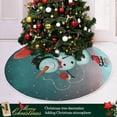 thumbnail image 6 of FMSHPON Christmas New Year Or Valentine's Day Xmas Christmas Tree Skirt Stand Mat for Holiday Party Decoration Indoor Outdoor 36 inches, 6 of 6