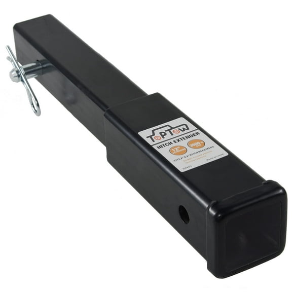 Extensor de enganche para remolque TOPTOW, extensión de 30 cm, receptor 2x2