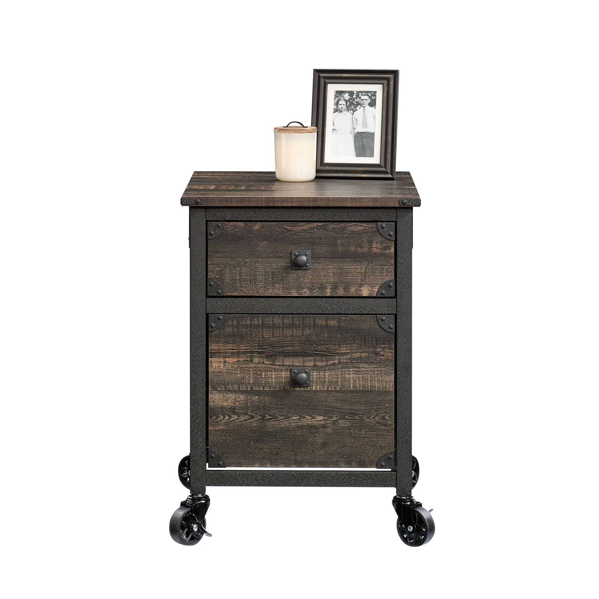 Office File Cabinet, File Pedestal, Dark Oak finish, Dark Oak Storage Cabinet For Office,Engineered Wood Office Cabinet Storage, Furniture, Office, File Cabinets & Storage Cabinets File Pedestal, Dar