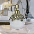 thumbnail image 3 of Decozen Gifts for Mom - Premium Frosted Glass Lotion Dispenser for Mother's Day Gifts, Bathroom Decor, Soap Dispenser, Glass Pump Bottle, Liquid Hand Soap Bottle - Mothers Day Decor, 3 of 8