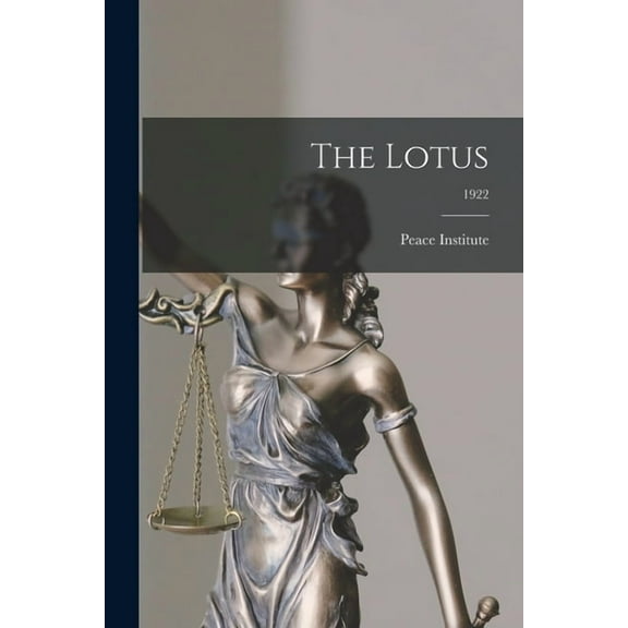 The Lotus; 1922 (Paperback)
