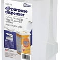 thumbnail image 6 of Buddeez All Purpose Food Dispenser W/ Scoop Flour Sugar Storage 3.25 QT, 2-Pack, 6 of 7