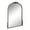 Bronze, variant on Kate and Laurel Myrcelle Traditional Arched Mirror, 25 x 33, Black, Decorative Vintage Arch Mirror with Ornate Garland Detailing Along the Crown and Edges of the Frame