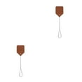 thumbnail image 3 of Guardoinrt 1/2/3/5 Telescopic Fly Swatter With Circular Handle For Easy Handling With Two Interwoven Strands Are Not brown 2PCS, 3 of 6