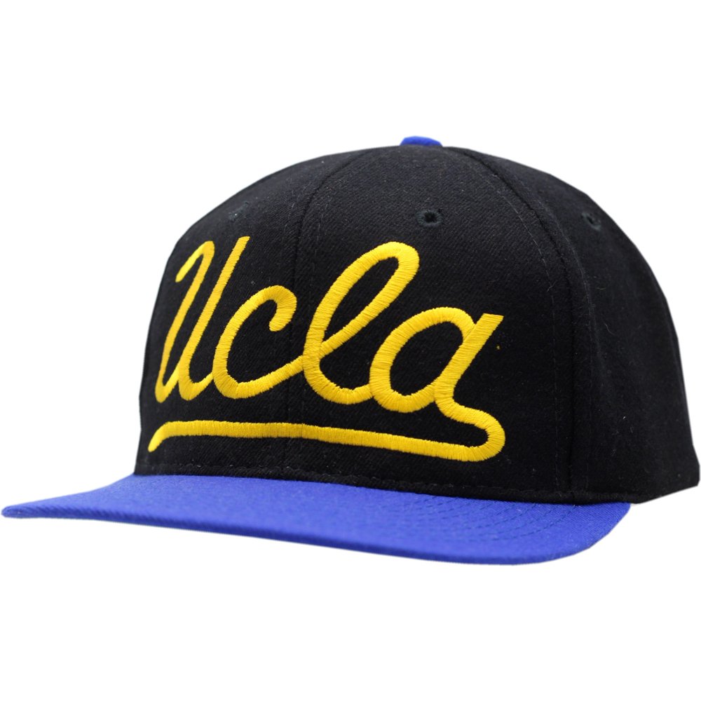 Vintage UCLA Snapback Hat Script Logo 2Tone