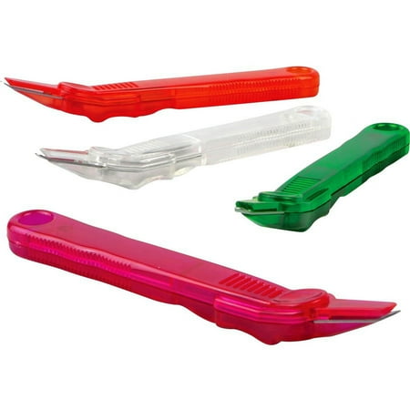 Baumgartens Translucent Slim Staple Remover - Plastic - Assorted - 1 Each | Bundle of 5