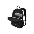 thumbnail image 4 of Swissdigital ARBON Black Backpack, Sleek, Durable Bag with USB Charging Port, RFID Protection Pocket, Padded Laptop/Tablet Compartment (Fits up to 16"), Trolley Sleeve, Powerbank Pocket, and Water, 4 of 8