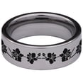 thumbnail image 4 of Orchid Tungsten Carbide Ring, 4 of 9