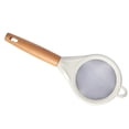 thumbnail image 1 of Fine Mesh Food Strainer, Stainless Steel Portable Precise Safe Wooden Handle Flour Sieve Professional  for Kitchen, 1 of 8