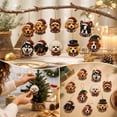 thumbnail image 5 of Lucahom DIY Pearl Art Christmas Ornament Kit for Adults, 10 Pcs Pearl Painting Hanging Ornaments with Dog, Christmas Tree Hanging Decorations for Kids, Xmas Decor, 2.95 in, 1 Set, 5 of 6