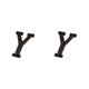 thumbnail image 3 of Cateissary Letras de Metal impecables negras, letrero para casa, placa para puerta fácil de instalar, letras de Metal, números de casa Type11 NO11, 3 of 6