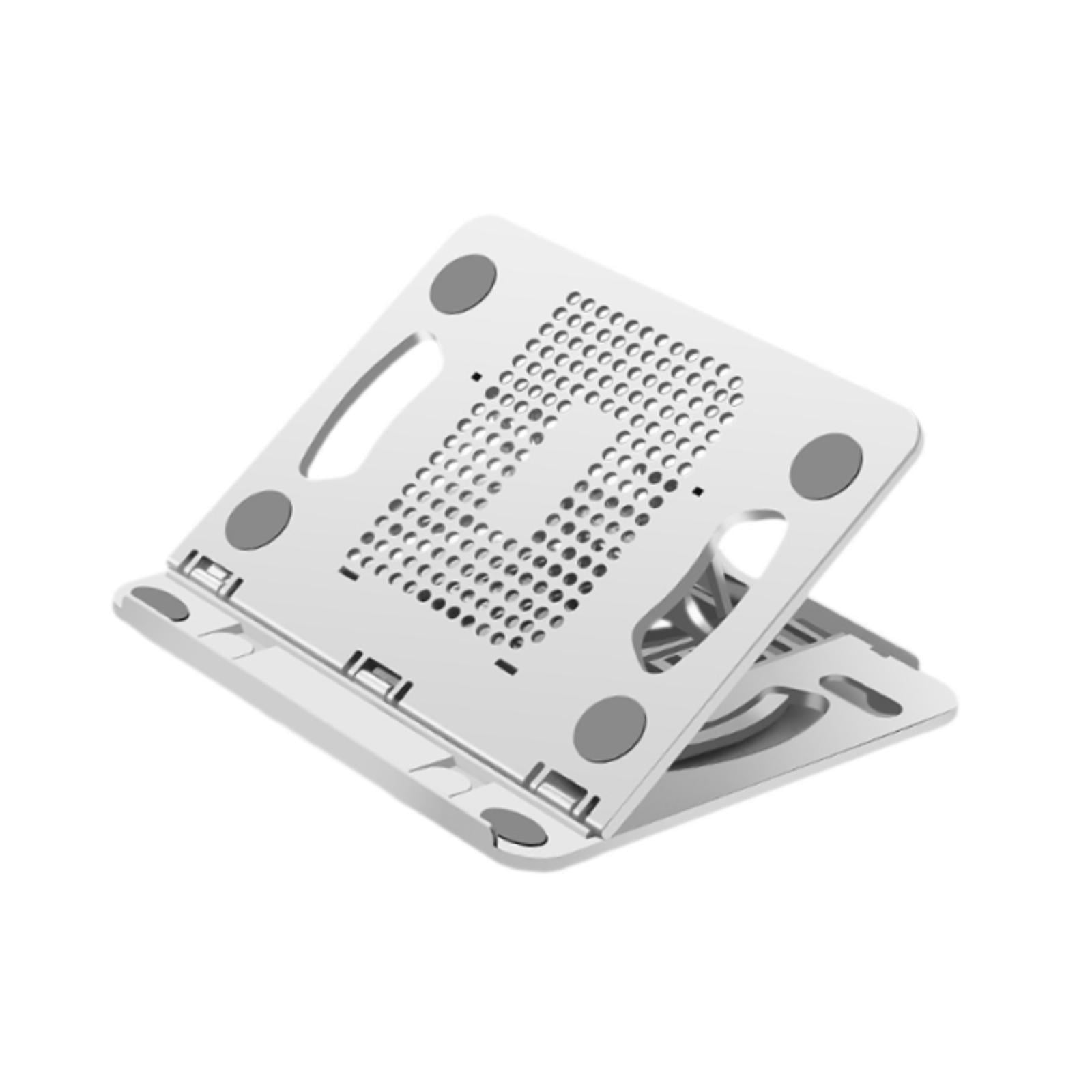 JWQFBC Laptop Stand Base Lightweight Folding Nonslip Portable Support Notebook Computer White