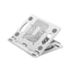 thumbnail image 4 of Base de soporte para computadora portátil, ligera, plegable, antideslizante, soporte portátil para computadora portátil Blanco, 4 of 9