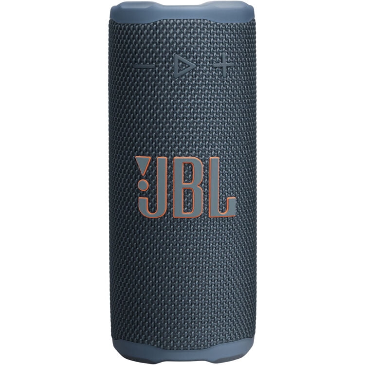 JBL Grip - Compact Bluetooth speaker with bold JBL Pro Sound and ambient light - Blue
