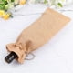 thumbnail image 5 of 6 uds bolsas de botella de vino de color beige oscuro bolsas de vino reutilizables de lino bolsas de regalo bolsas de regalo con cordón bolsa de vino, 5 of 5