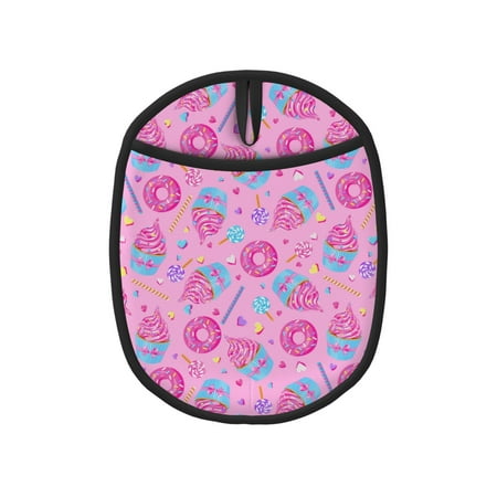 

Sikiie Donuts Silicone Pot Holders Oven Mitts Heat Resistant Hot Pads Non Slip Pot Holder for Kitchen Baking and Cooking 9.4 x 7.5 Inches