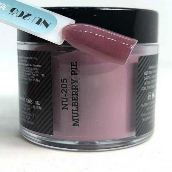 NUGENESIS Manicure Nail Dipping Color Powder 1.5oz/jar - NU205 Mulberry Pie