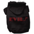 thumbnail image 3 of Pet, Dog  Cat Hoodie Rhinestone, "Evil", 3 of 6