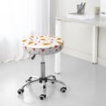 thumbnail image 5 of Cute Pizza Love Round Bar Stool Seat Covers, Elastic Round Chair Cover Stool Seat Slipcover Bar Stool Cushions Round Pad for 12-14 inch, 5 of 5