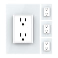 thumbnail image 1 of Enchufes eléctricos LIVOLO, receptáculo dúplex vertical, 15 A (paquete de 4), 1 of 7