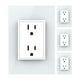 thumbnail image 1 of Enchufes eléctricos LIVOLO, receptáculo dúplex vertical, 15 A (paquete de 4), 1 of 7