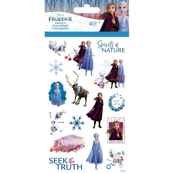 Frozen 2 Standard Sticker - 4 sheet