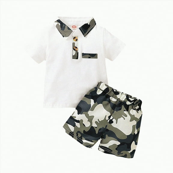 Boy Clothes Baby Toddler Dinosaur Print Outfits Kids Boys Spring Summer Camouflage Printed Short Sleeved Basketball 1t 2t 3t 4t 5t 6t Tshirt Shorts T Shirt Pullover Tops 2-Piece