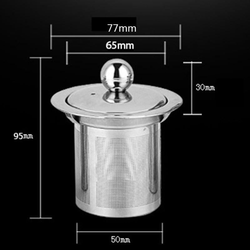 Practical Tea Ball Spice Strainer Mesh Infuser Filter Stainless Steel Herba WN5S 
