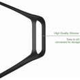 thumbnail image 4 of Bands Compatible with Xiaomi Mi Band 4 Smartwatch Wristbands Replacement Band Accessaries Straps Bracelets for Mi4 (3 Black), 4 of 5
