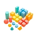 thumbnail image 3 of 26Pcs 3D Geometric Shapes Montessori Toys Math Manipulatives Geometry Set for Yotijar Formas geométricas, 3 of 9