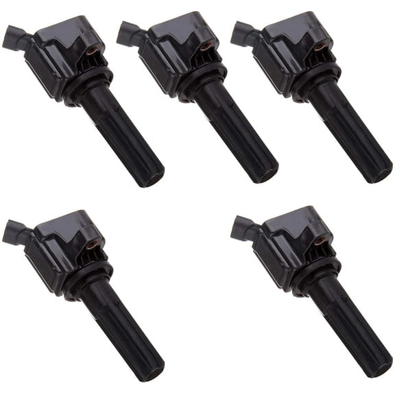 CCIYU Pack of 5 Ignition Coils for Hummer for GMC for Saab for Buick Chev-y 2006-2012 Fits for UF497 C1558