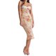 thumbnail image 2 of Vestido De Tirantes Finos Y2K Vestido midi de mujer Vestido de verano de cóctel de encaje con estampado floral sin espalda (Rosa L) Cgtredaw Para estrenar, 2 of 6