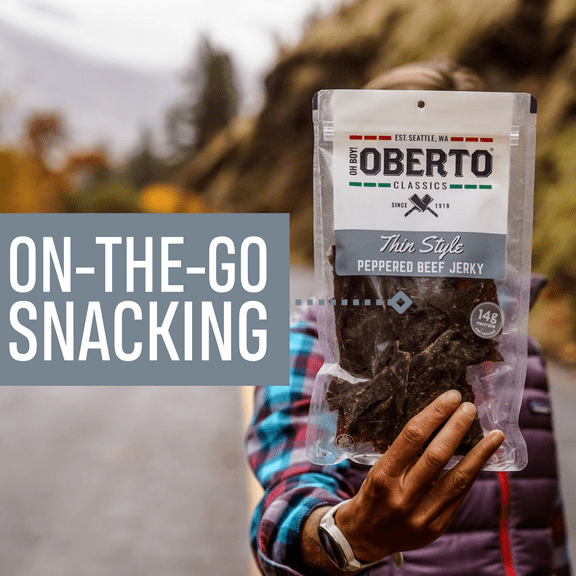 Oberto Thin Style Pepper 7oz