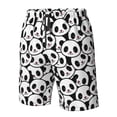thumbnail image 4 of Fotbe Cute Panda Face Trajes de Baño Estampados para Hombre, Shorts de Verano de Secado Rápido, Ropa de Playa, Bañadores-3X-Large, 4 of 6