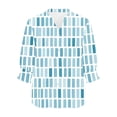 thumbnail image 6 of Ruimatai Women's Casual V-Neck Button Up Cardigan 3/4 Sleeve Soft Print Blouse Top for Spring Summer Fall Fashion Outfit, 6 of 6