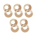 thumbnail image 1 of Sonducket 10 piezas colgante de de resina lindo decorativo DIY colgante hecho a mano collar pendiente joyería hallazgos Ropa, zapatos y accesorios Miscelánea Blanco Sonducket AP016182-04, 1 of 1
