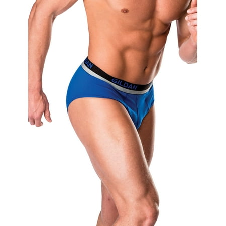 Gildan Men's Performance Cotton Low Rise Brief Underwear,