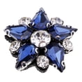thumbnail image 3 of Parches de Flores DIY, Apliques de Lentejuelas de de Imitación de Cristal para Decoración de Sombreros de Chaqueta Azul perfecl Parche con diamantes de imitación de la estrella, 3 of 6