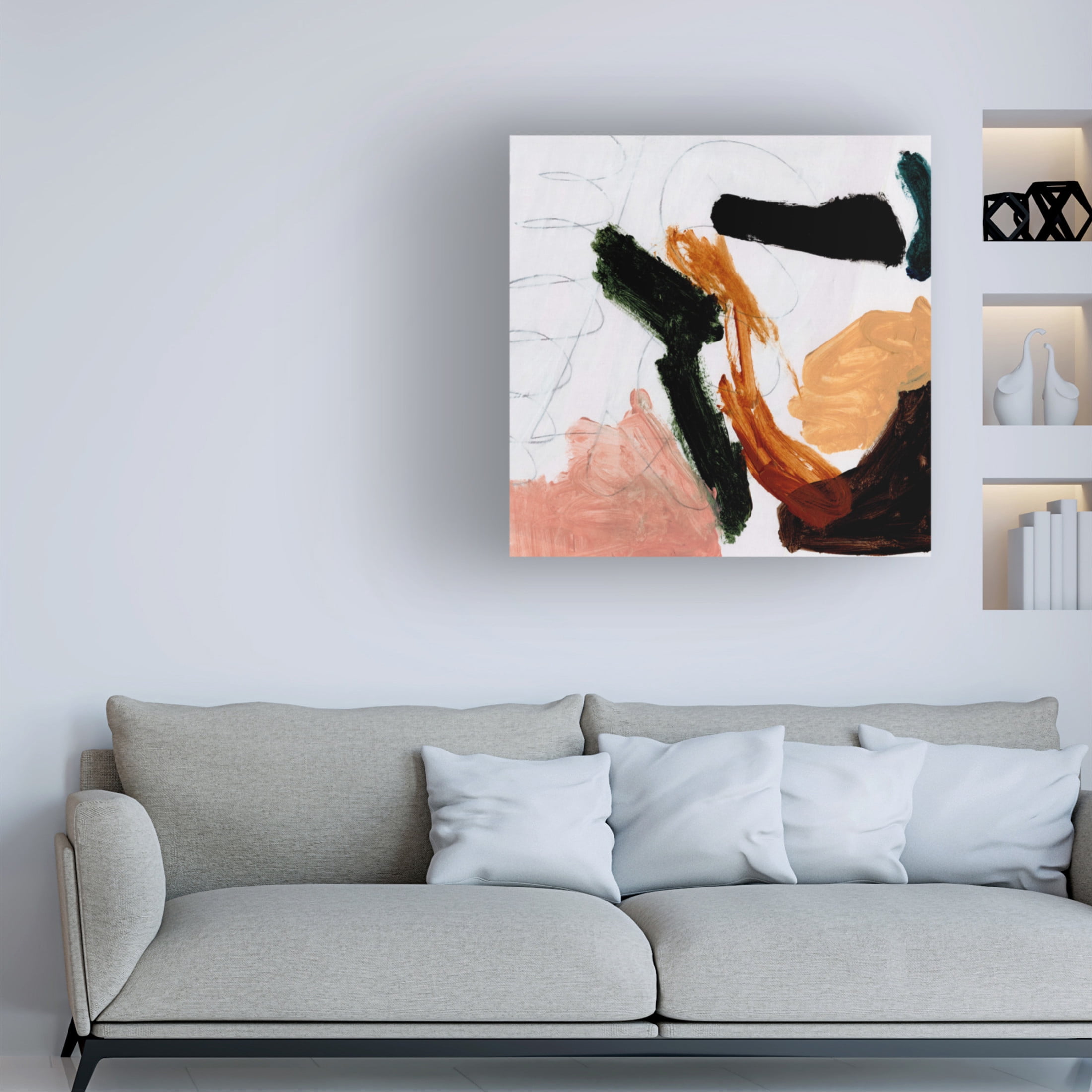Trademark Fine Art Dan Hobday  Play Canvas Wall Art
